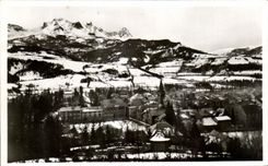 CPA the Picturesque Alps Barcelonnette under snow