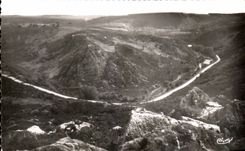 CPSM Gouarec Falls Of Longeau And Vallee Of Daoulas