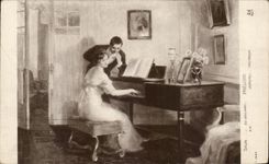 CPA Salon Gelhay Is a prelude to Piano