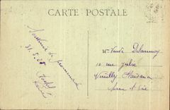 CPA Drill of Fontainbleau Fountain of the Chauvet Mount