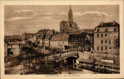 CPA Strabourg Quay of the Sinners