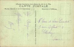 CPA Mulhouse Barracks Turenne Central Court Militaria