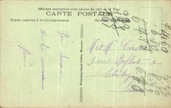 CPA Mulhouse acuartela la enfermeria 31eme BCP Militaria de Turenne