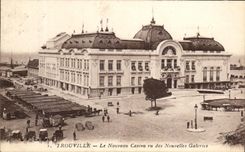 CPA Trouville the New Casino seen of the New Galleries