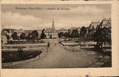 CPA Mulhouse Entrance of the City
