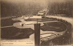 CPA Drill Of Compiegne Clearing of the Victoire Militaria