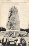 CPA Monument du Bois des Caures eleve a la memoire du Colonel Driant et de ses chasseurs Militaria