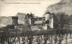 CPA Surroundings of Chambery Castle of Bathie