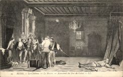 CPA Blois Le Chateau Le Musee Assassinat du Duc de Guise