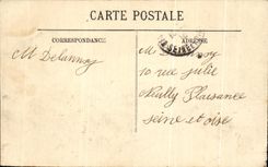 CPA Cambrai Hotel de Ville Martin Martine