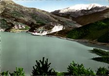 CPA Barrage De Castillon Installation Hydro Electrique Sur Le Verdon En Amont De Castellane