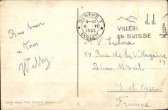 CPA Montreux Et Les Montagnes De La Savoie