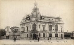 CPA Dreux La Caisse D'Epargne Et La Mairie