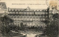 CPA Beuzeval Houlgate La Facade Du Grand Hotel
