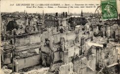 CPA Ruins Of the Great War Rheims Panorama Of the Militaria Ruins