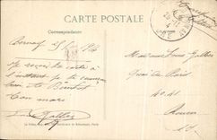 CPA Meaux Passerelle Sautee Militaria 