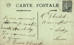 CPA Surroundings of Rozoy in Brie the water Part of the Castle of the Barn or lived General Lafayette in 1802