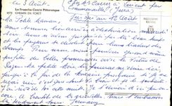 CPA La Franche Comte Pittoresque Chemin En Foret