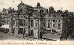 CPA Angers Places Rallying the Large Theater