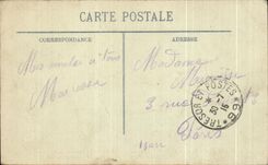 CPA European War the Crime the Crime of Rheims the square of the Militaria cathedral