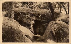 CPA Fontainebleau the Apremont Drill the cave of the brigands