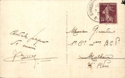 CPA Strasbourg Places Broglie the Municipal Theater And the Town hall