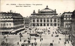 CPA Paris Places Opera View