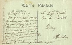 CPA Paris vista en el paladar de Trocadero tomado de la torre Eiffel