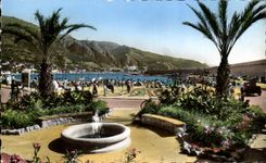 CPSM the Dimension of Azure Menton the port And the New Garden