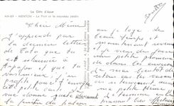 CPSM the Dimension of Azure Menton the port And the New Garden