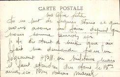 CPA Saint Avold War memorial Militaria