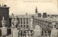 CPA Saint Germain En Laye Les terrasses du chateau 