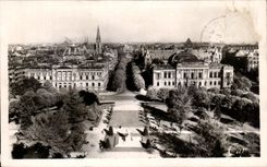 CPSM Strasbourg Seen towards the university