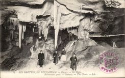CPA the Caves De Betharram Decorations Chaos