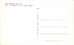 CPA Collioure View On the Old Church