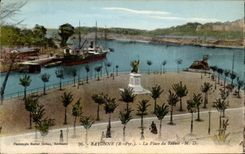 CPA Bayonne the Place of the Tiny room Boat