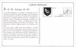 REPRO Ile de Re the Beating of corn