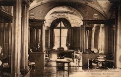 CPA the Castle of Malmaison the Library