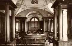 CPA Rueil Castle Of Malmaison the Library