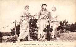 CPA Calvaire De Pontchateau Jesus Est Deponille De Ses Vetements