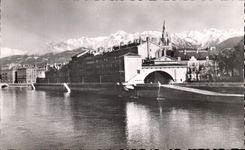 CPA Grenoble Its Teleferic Its Mountains