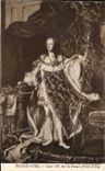 CPA Stone Louis XV King De France 1710 1774 Museum Of Versailles