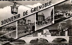 CPSM Souvenir Of Grenoble
