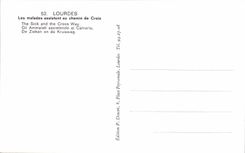 CPSM Lourdes Patients Attending the Way Of Cross