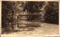 CPA Molitg les Bains Parc de l'Etablissement Thermal