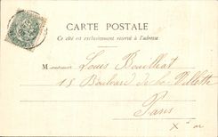 CPA Palais of Versailles Chambre has to lay down louis XIV