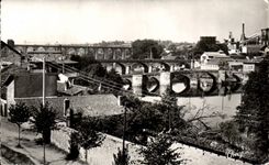 CPSM alta Viena Limoges tres puentes el santo del puente marcial el puente del viaducto Paris Toulouse de la revolucion