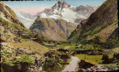 CPA Route de la Berarde et les Ecrins