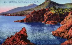 CPA Le Trayas Pic d'Aurele et le Cap Roux
