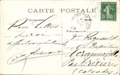 CPA Chantilly Le Chateau et le Grand degre